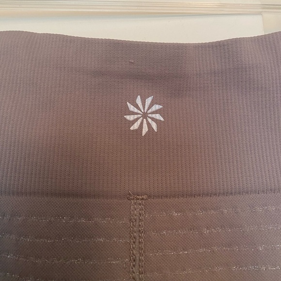 Athleta Shimmer Stripe Seamless Tights/Leggings - Picture 6 of 14